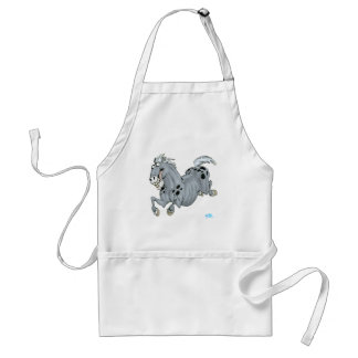 Tablier Apron Crazy Cartoon Horse