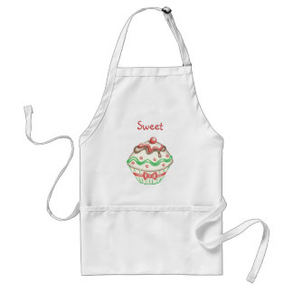 Tablier Apron Cupcake de Noël
