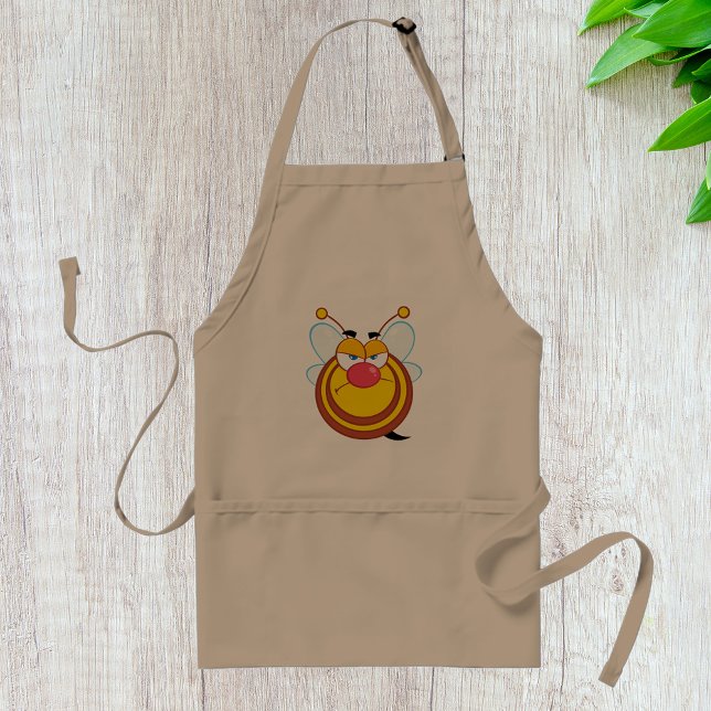 Tablier Apron d'abeille au miel en colère (Créateur téléchargé)