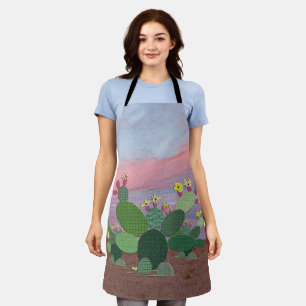 Tablier Apron de Calico Cactus