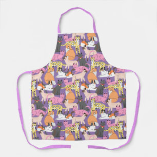 Tablier Apron de chats mignons
