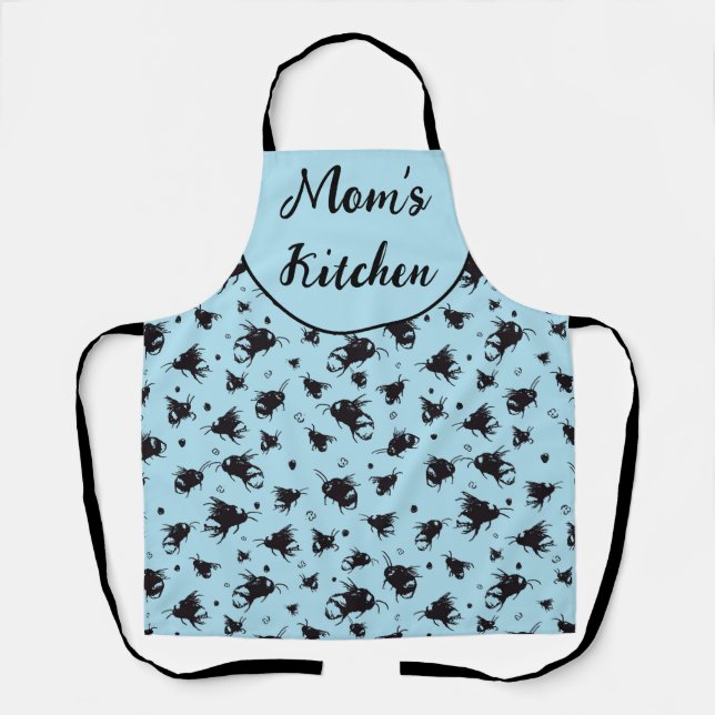 Tablier Apron de chef d'abeille personnalisable | Cadeaux  (Recto)