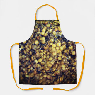 TABLIER APRON DE CUISINE DE TAILLE COMPLÈTE DE LENTILLES É
