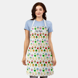 Tablier Apron de Cupcake personnalisé
