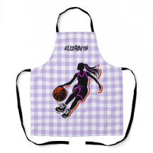 Apron de fille de basket-ball personnalisée