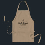 Tablier Apron de fleuriste du marché aux fleurs fraîches<br><div class="desc">Profitez de notre typographie de marché aux fleurs fraîches conçue pour un fleuriste ou un jardinier.</div>