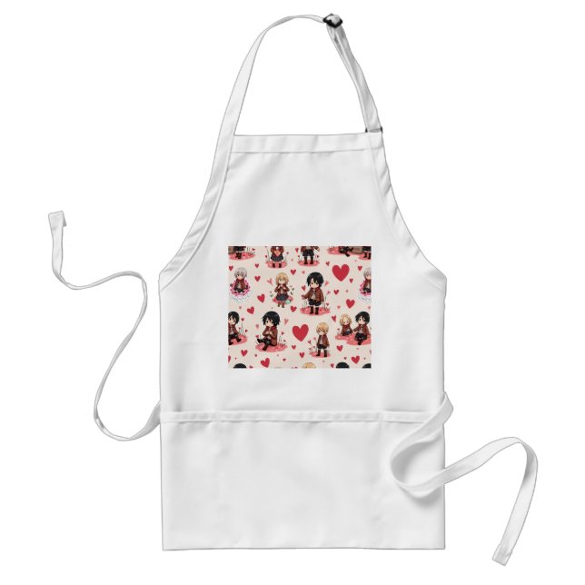 TABLIER APRON DE LA JOURNÉE DE VALENTINE (Devant)