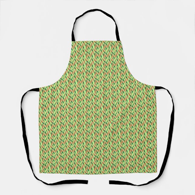 Tablier Apron de Pâques - Carottes sur Apron Arrière - pla (Recto)