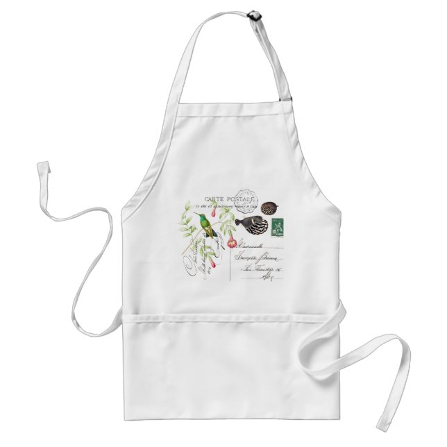 Tablier Apron de poisson de l'Ephémère française (Devant)
