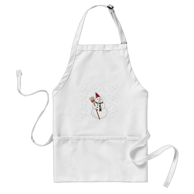 Tablier Apron de Snowman de Noël (Devant)