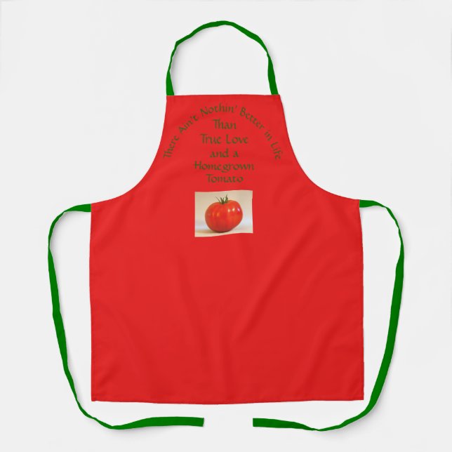 Tablier Apron de tomate (Recto)
