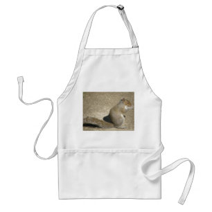 Tablier Apron d'écureuil affamé