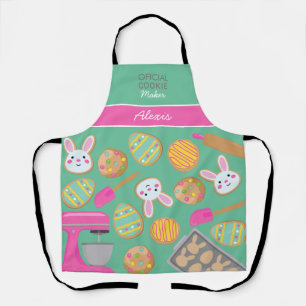 TABLIER APRON DES COOKIES DE PÂQUES