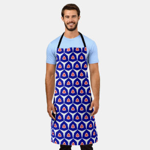 Tablier Apron des couleurs du baseball de Wrigley