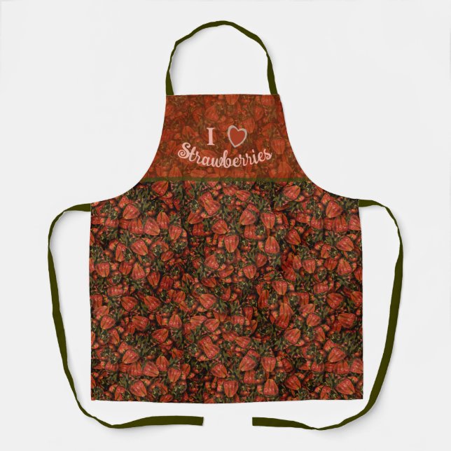 Tablier Apron des fraises (Recto)