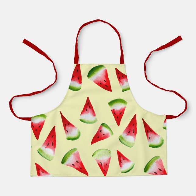 Tablier Apron des fruits de pastèque (Recto)