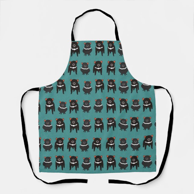Tablier Apron diabolique de Tazmanie (Recto)