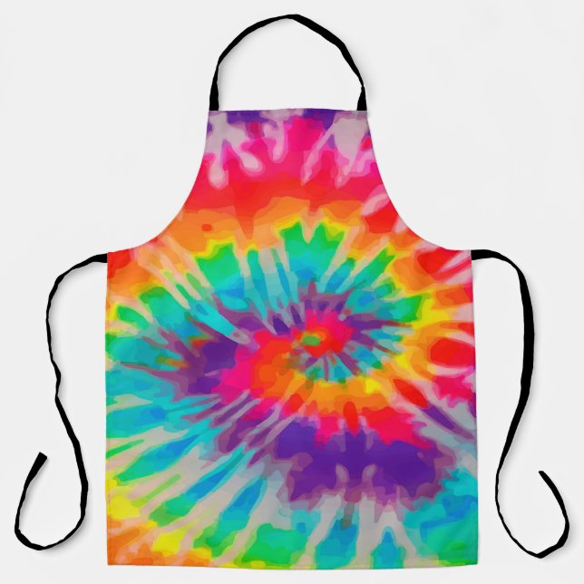 Tablier Apron d'impression recto verso Tye-Dye-3 (Recto)