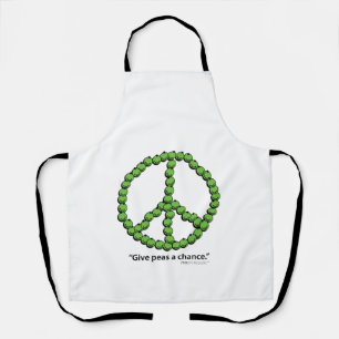 Tablier Apron "Donner Une Chance Aux Pois"