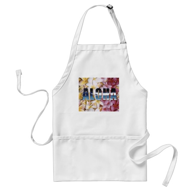 Tablier Apron du chef hawaïen "Aloha" (Devant)