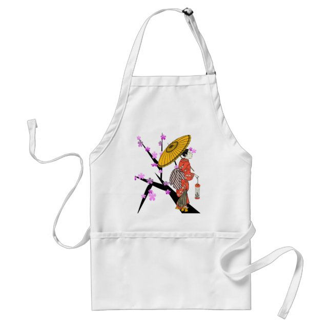 Tablier Apron femme asiatique (Devant)