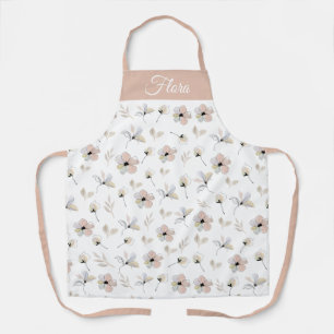 Tablier Apron Floral Boho moderne personnalisé