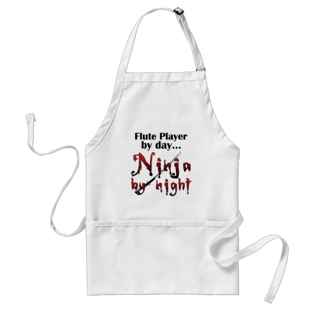 Tablier Apron Flute Ninja (Devant)