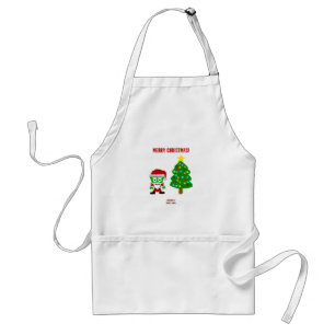Tablier Apron FrankenCheese de Noël