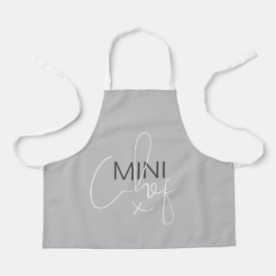 Tablier Apron Gris Mini Chef