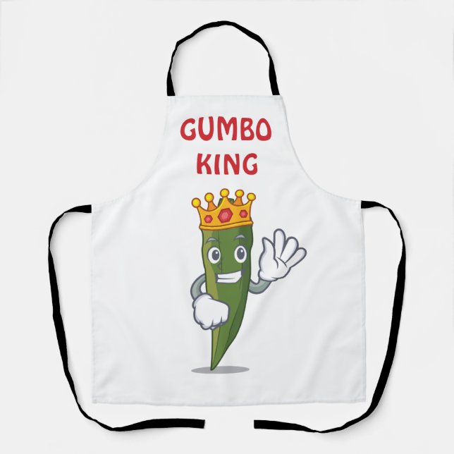 Tablier Apron "Gumbo King" (Recto)