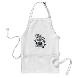 Tablier Apron I'm a Vegan Master Chef
