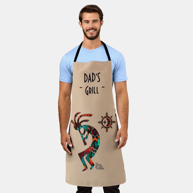 Tablier Apron Kokopelli Sud-Ouest (Porté)