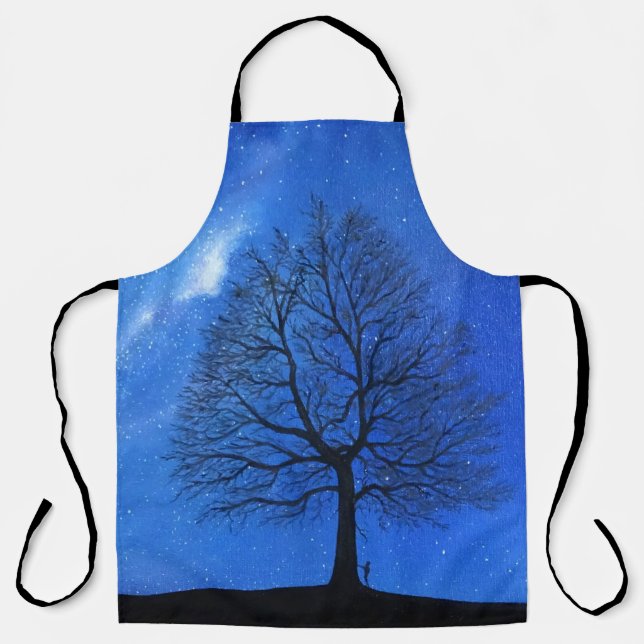 Tablier Apron - "Les cieux se déclarent" (Recto)