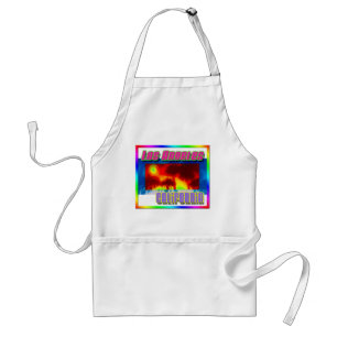 Tablier Apron "Los Angeles California Sunset Palm Trees"