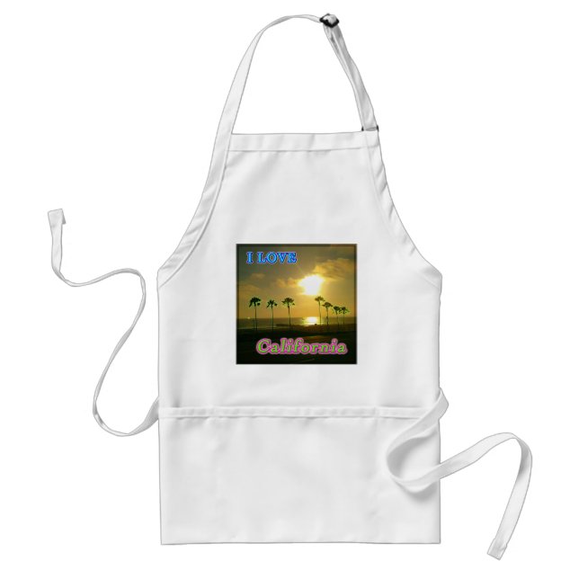 Tablier Apron "Lovely California 2" (Devant)