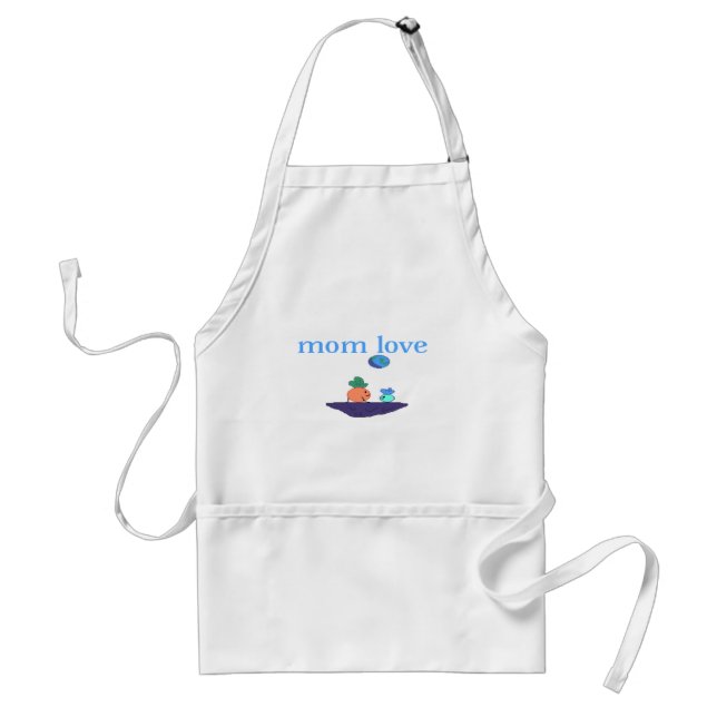 Tablier Apron mom day  (Devant)