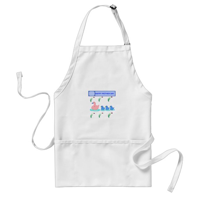 Tablier Apron mother's day  (Devant)