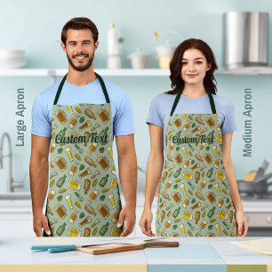 Tablier Apron Motif des icônes de bière