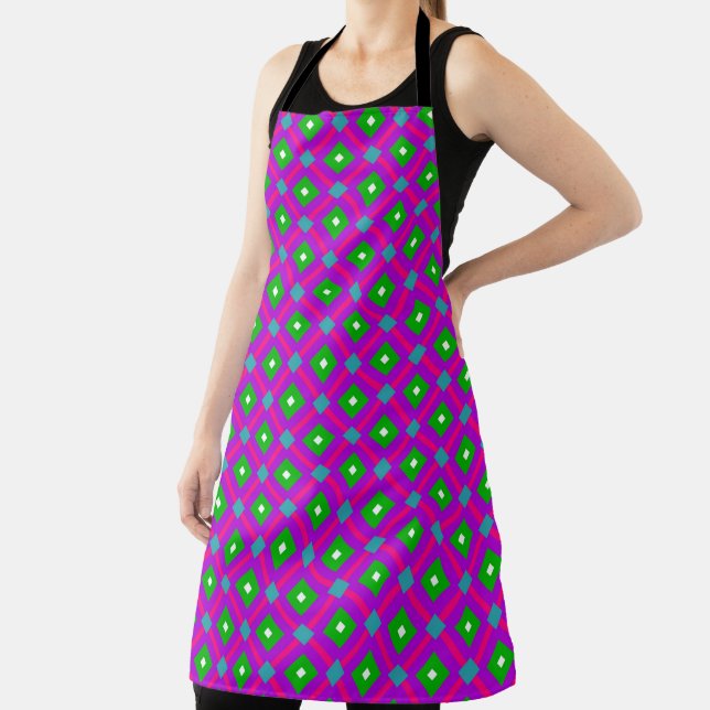 Tablier Apron motif diamant (Insitu)