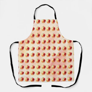 Tablier Apron Motif rustique Apple Watercolor