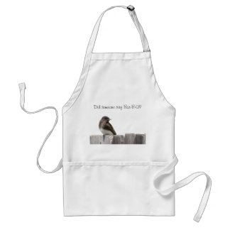 Tablier Apron - Oiseau sur la clôture