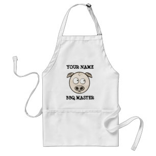 TABLIER APRON PERSONNALISABLE MAÎTRE BBQ