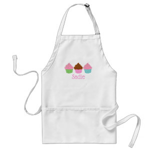 Tablier Apron personnalisé de gâteaux Pots Polka