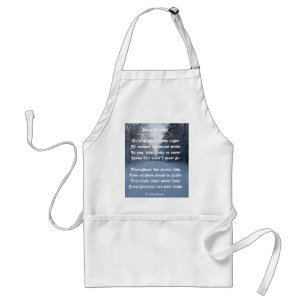 Tablier Apron Poem Voyage De Neige Par Ladee Basset