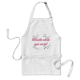 Tablier Apron - Siffler pendant que vous travaillez