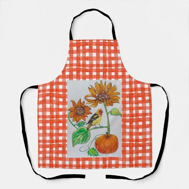 Tablier Apron Tanager occidental (Recto)