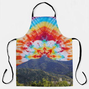 Tablier Apron Tie Dye Mt Tamalpais Sky Design