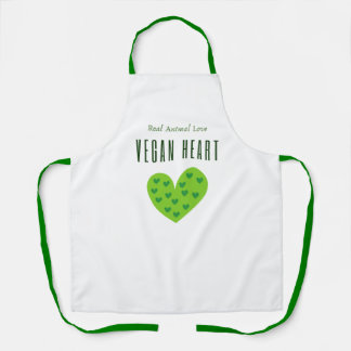 Tablier Apron Vegan Heart