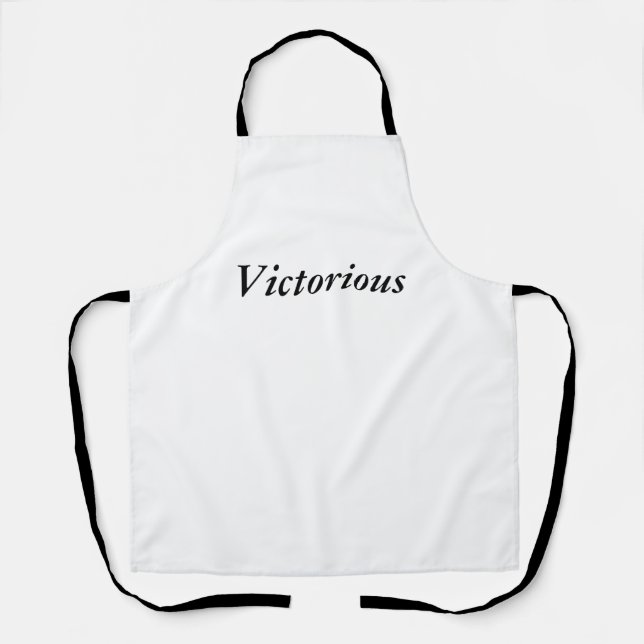 Tablier Apron victorieux (Recto)