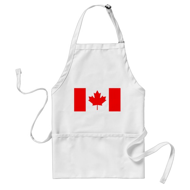 Tablier Apron with Flag of Canada (Devant)